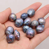 2 PCS Baroque Pearl Beads 13-15mm DIY Jewelry Making