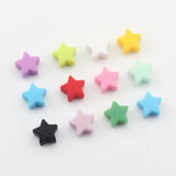 Silicone Beads Candy Star Shape 14mm 10pcs/lot DIY Jewelry Making Supplies