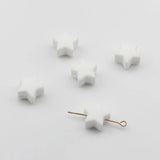 Silicone Beads Candy Star Shape 14mm 10pcs/lot DIY Jewelry Making Supplies