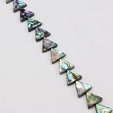 5Pcs Abalone Triangle Shell Beads for Jewelry Making DIY
