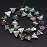 5Pcs Abalone Triangle Shell Beads for Jewelry Making DIY