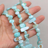 Natural Shell Irregular Beads for Jewelry Making 8x15-10x20 mm 80 cm