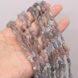 Natural Flash Labradorite Stone Beads for Jewelry Making Women Girls