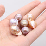 Baroque Big Purple Pearl Beads 12-16mm Loose Pearls DIY Jewelry Making