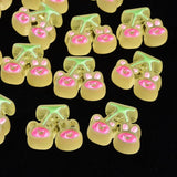 10pcs Cherry Frosted Transparent Acrylic Beads for Jewelry Making 5 Colors