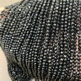Natural Stone Spinel Beads Faceted Small 2/3/4mm Cut DIY