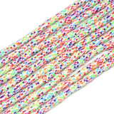 350Pcs 6mm Clay Beads Flat Round Loose Spacer Bead DIY Boho Jewelry