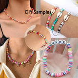 6mm Clay Beads for Jewelry Making Mix Bracelet Boho Necklace