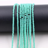 540Pcs 2MM Crystal Round Top Glass Loose Bead for Jewelry Making Bracelet DIY