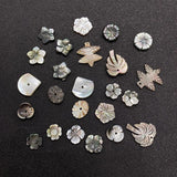 Natural Shell Beads Flower Tree Mother Shell Pearl Pendant