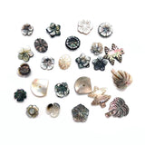 Natural Shell Beads Flower Tree Mother Shell Pearl Pendant