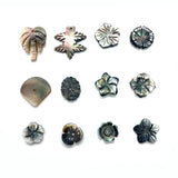 Natural Shell Beads Flower Tree Mother Shell Pearl Pendant