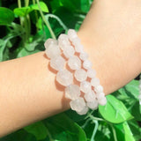 Natural Stone Faceted Agates Beads Round Loose Spacer Beads 6 8 10mm