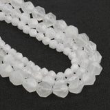 Natural Stone Faceted Agates Beads Round Loose Spacer Beads 6 8 10mm