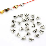 100Pcs Antique Dragonfly Seed Metal Spacer Beads for Jewelry Making DIY
