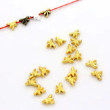 100Pcs Antique Dragonfly Seed Metal Spacer Beads for Jewelry Making DIY