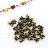 100Pcs Antique Dragonfly Seed Metal Spacer Beads for Jewelry Making DIY