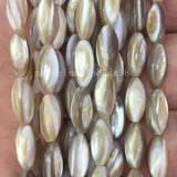 Mother of Pearl Shell Rice Loose Beads Jewelry G8216