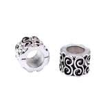 20pcs 9x9x7mm Big Hole Spacer Beads for DIY Bracelet Making