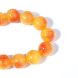 Jade Water Natural Stone Beads Round Shape Necklace DIY Accessories