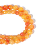 Jade Water Natural Stone Beads Round Shape Necklace DIY Accessories