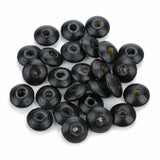 100pcs Black/Brown Wooden Beads DIY Abacus Bead Set