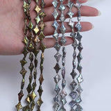 8-10*13-15mm Dyed Freshwater Loose Baroque Star Shape Pearls