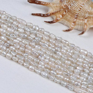 8-9mm Keshi Pearl Freshwater Pearl Beads Strand