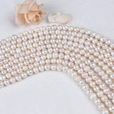 11-12mm B Natural Pearl Potato Shape Freshwater Pearls Strand