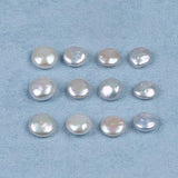 13-14mm Natural Freshwater Coin Loose Pearls Beads