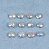 13-14mm Natural Freshwater Coin Loose Pearls Beads