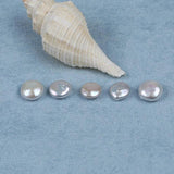 13-14mm Natural Freshwater Coin Loose Pearls Beads
