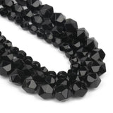 Faceted Agates Beads Round Spacer Beads 6 8 10mm 15''