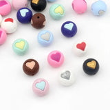 Candy Cardioid Silicone Beads 15mm 10pcs