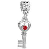 10Pcs Silver Charms Beads Pendants for DIY Jewelry Making