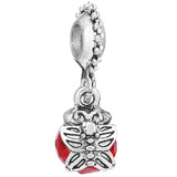 10Pcs Silver Charms Beads Pendants for DIY Jewelry Making