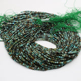 Natural Stone Faceted Beaded African Pine Gemstone Loose Isolation Beads
