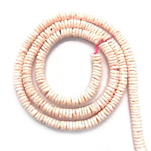 Natural Shell Round Dyeing Loose Beads 5-6mm for DIY Jewelry Making
