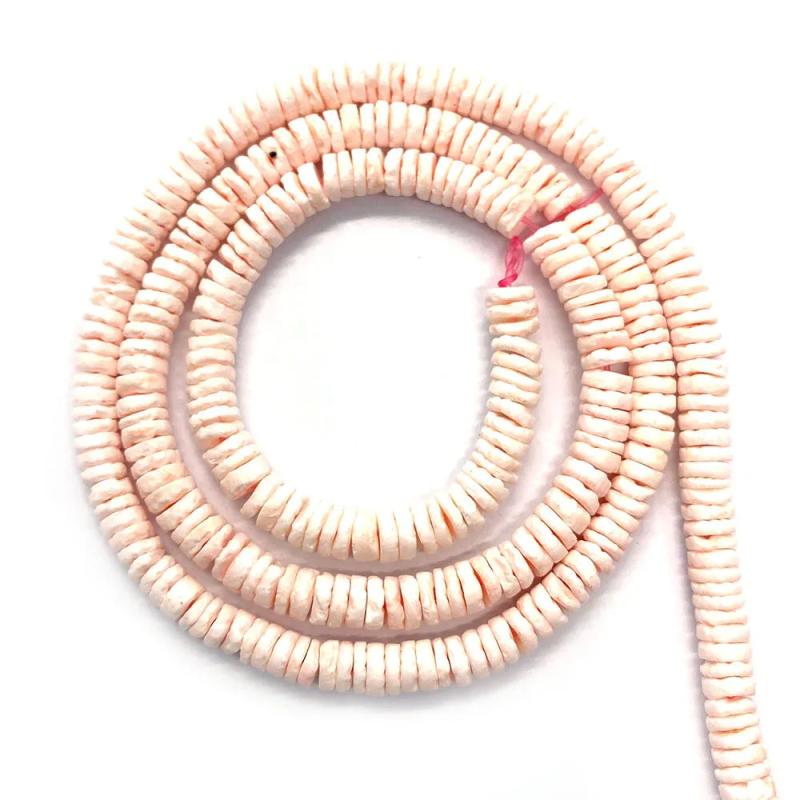 Natural Shell Round Dyeing Loose Beads 5-6mm for DIY Jewelry Making