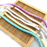 Natural Shell Round Dyeing Loose Beads 5-6mm for DIY Jewelry Making