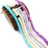 Natural Shell Round Dyeing Loose Beads 5-6mm for DIY Jewelry Making