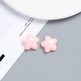 10pcs Acrylic Resin Star Resin Accessorie Flat Base DIY Making Accessory
