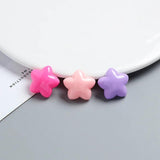 10pcs Acrylic Resin Star Resin Accessorie Flat Base DIY Making Accessory
