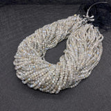 Grey Apatite Stone Beads for DIY Jewelry Making 2mm 3mm 4mm