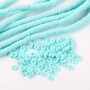 350pcs 6mm Polymer Clay Beads DIY Jewelry Making