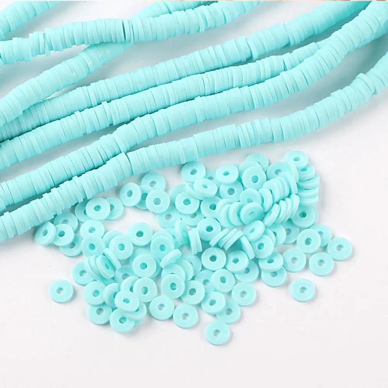 350pcs 6mm Polymer Clay Beads DIY Jewelry Making