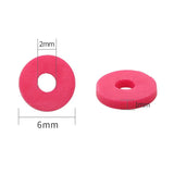 350pcs 6mm Polymer Clay Beads DIY Jewelry Making