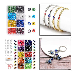 Evil Eye Beads for Jewelry Making DIY Bracelets Necklace