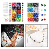 Evil Eye Beads for Jewelry Making DIY Bracelets Necklace