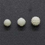 100pcs Bayberry Beads Pearl Round Loose Europe Jewelry Bracelet DIY Crafts